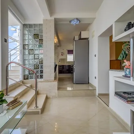 In Arbanija With Sea View, Terrace, Air Conditioning, Wifi 5138-2 Apartment