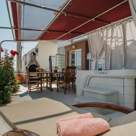 In Arbanija With Sea View, Terrace, Air Conditioning, Wifi 5138-2 Apartment *
