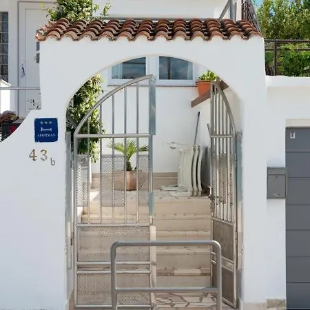 In Arbanija With Sea View, Terrace, Air Conditioning, Wifi 5138-2 Apartment